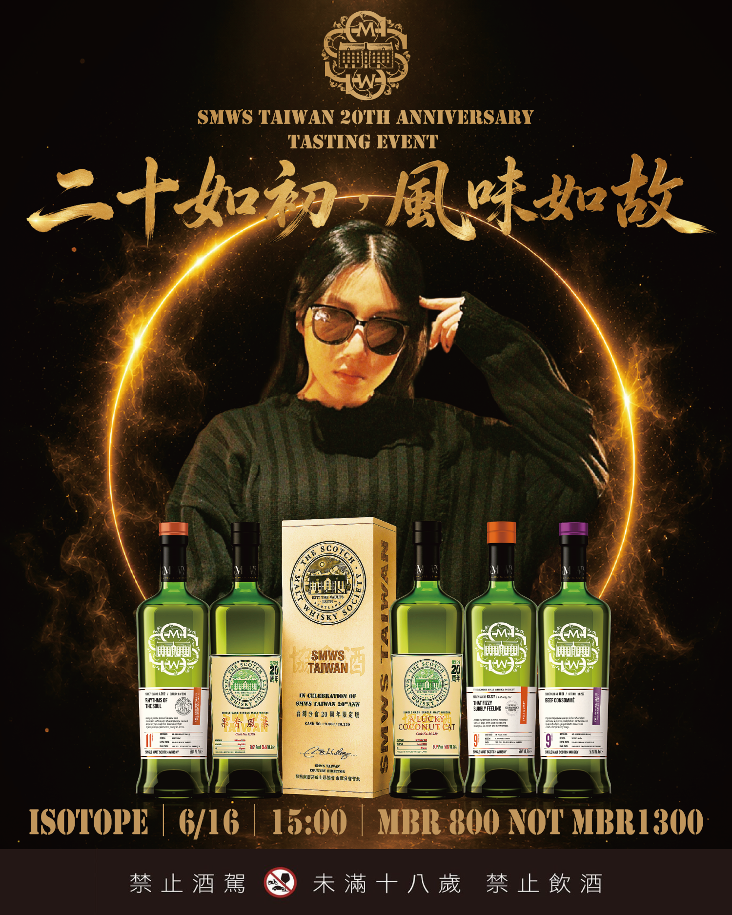 “SMWS Taiwan 20周年“ 品酒會 IN ISOTOPE BAR